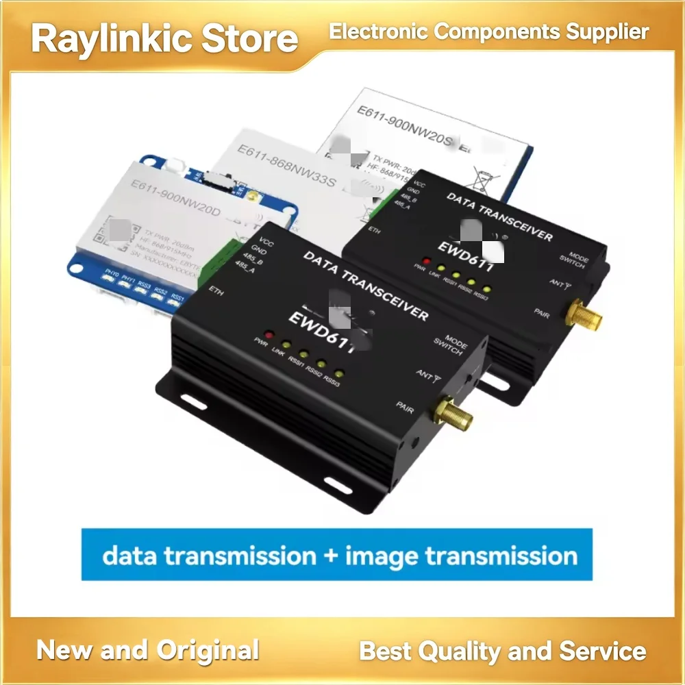 CDEBYTE E611 Series Radio Module Full Duplex 868/915MHz E611-900NW20S E611-900NW20D E611-868NW33S E611-915NW33S EWD611-900NW20