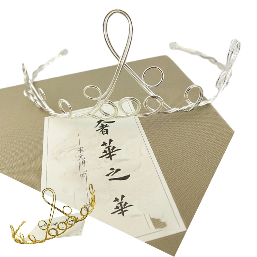 DIY Jewelry Accessories Crown Headband Sun Goddess For Women Gold Silver Headwear Cosplay Accessory Pendant Gift