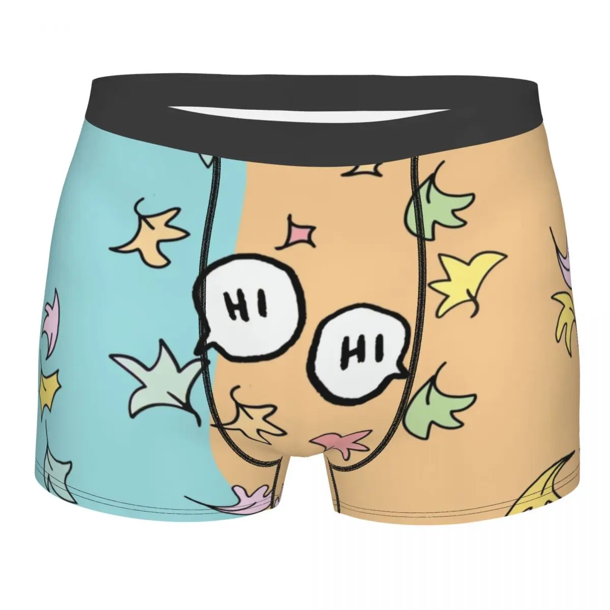 Custom Heartstopper Hi Hi TV Series Underwear Men Breathable Boxer Briefs Shorts Panties Soft Underpants For Homme