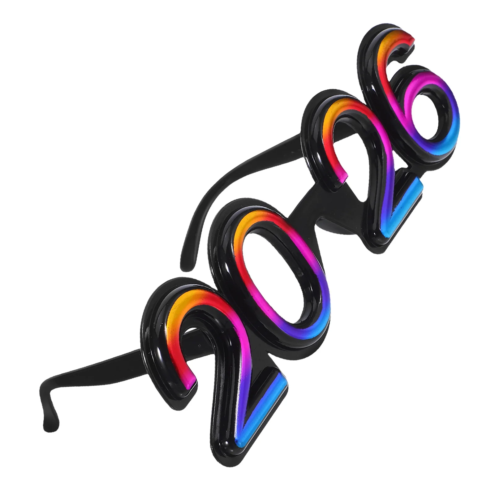 

2026 Plastic Glasses Unique Number Eyewear Light Resistant Strong Pc Material for New Years Eve Party Favors Graduation Events