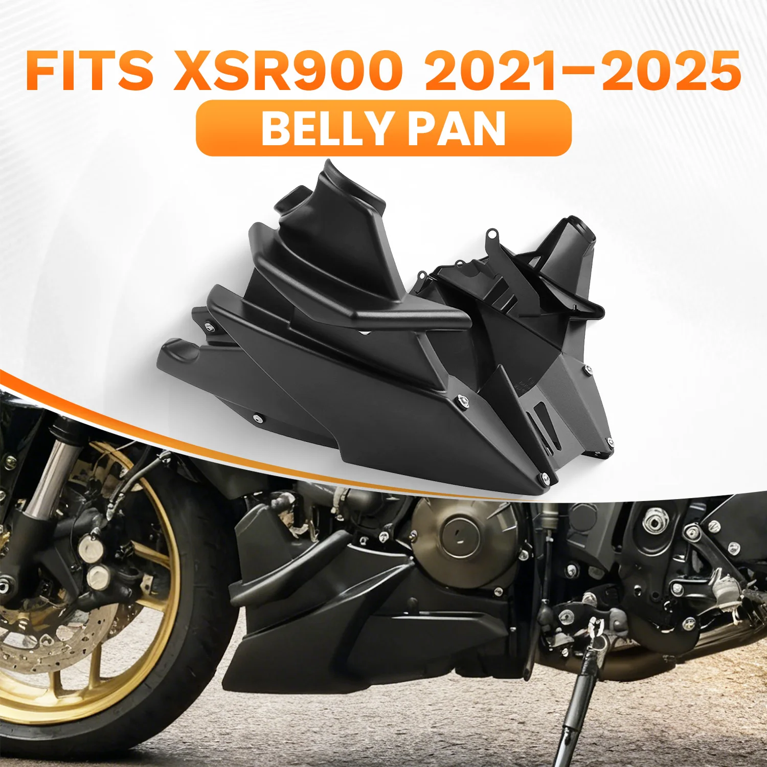 Voor Yamaha XSR900 Xsr 900 2021 2022 2023 2024 2025 Motorcycle Lagere Kuip Cover Skid Plate Buik Pan Motor Chassis protector - afbeelding 2