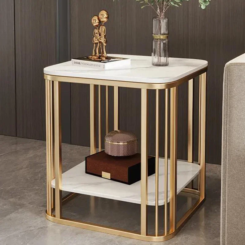 Replica Luxury Side Table Modern Elegant Nordic Trendy Sofa Side Table Space Saving Couchtisch Kaffee Tische Hotel Furniture