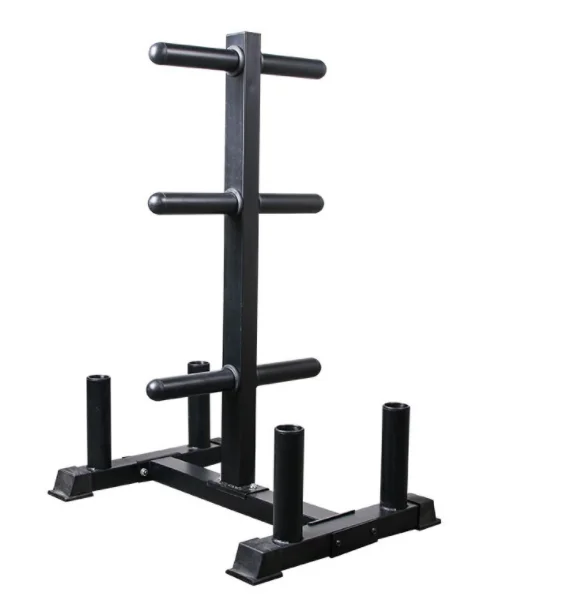 High quality Gym Equipment Weight Lifting Plate Rack Multi-functional Weight Plate Rack Barbell bar rack Cheap Barbell stand