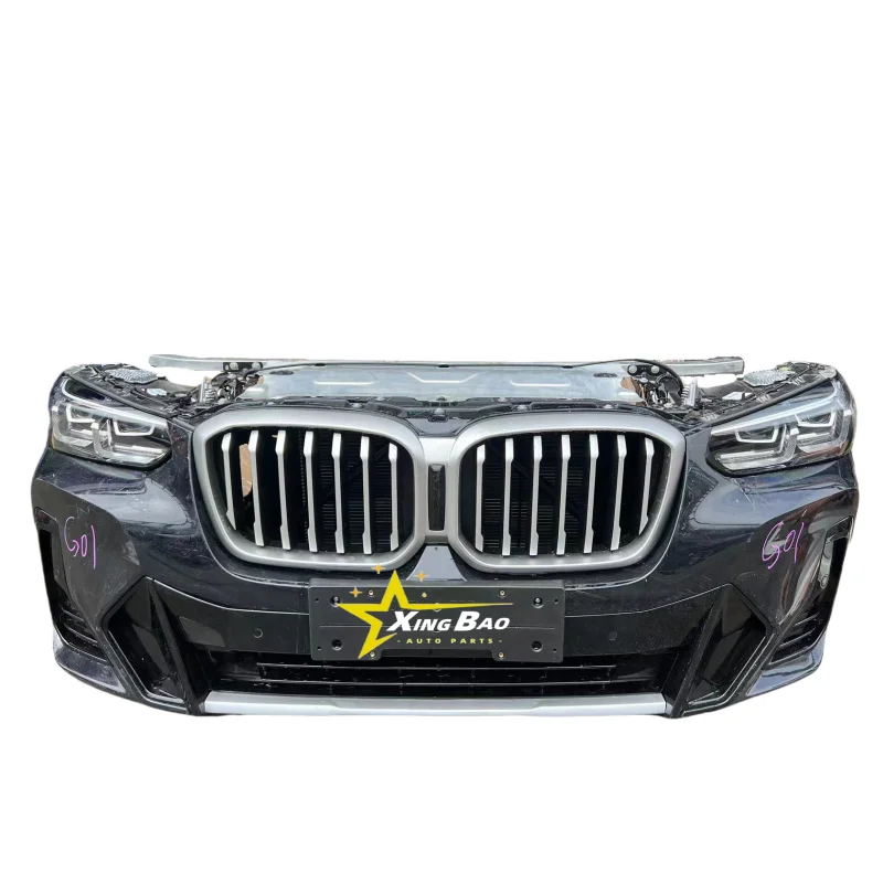 High Quality for  X3 G01 Complete Front Bumper with Grille Radiator Water Tank Headlight Radar Wiring Harness