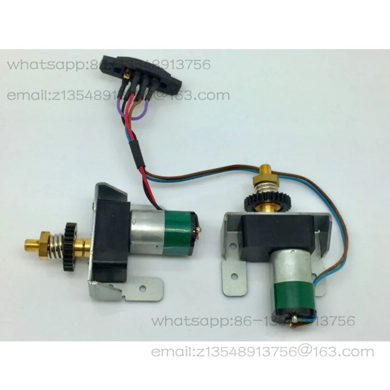 [A Pair of Geared Motors] Brand new DC geared motor, metal gear, 6V 15 rpm, high torque