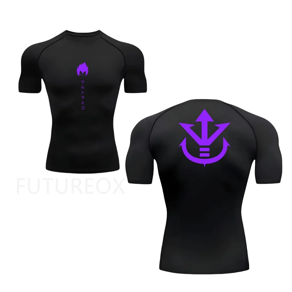 

Cloud Print Compression Shirt for Men Gym Workout Running Tshirts Undershirts Baselayers Athletic Quick Dry Tees Tops Activewear