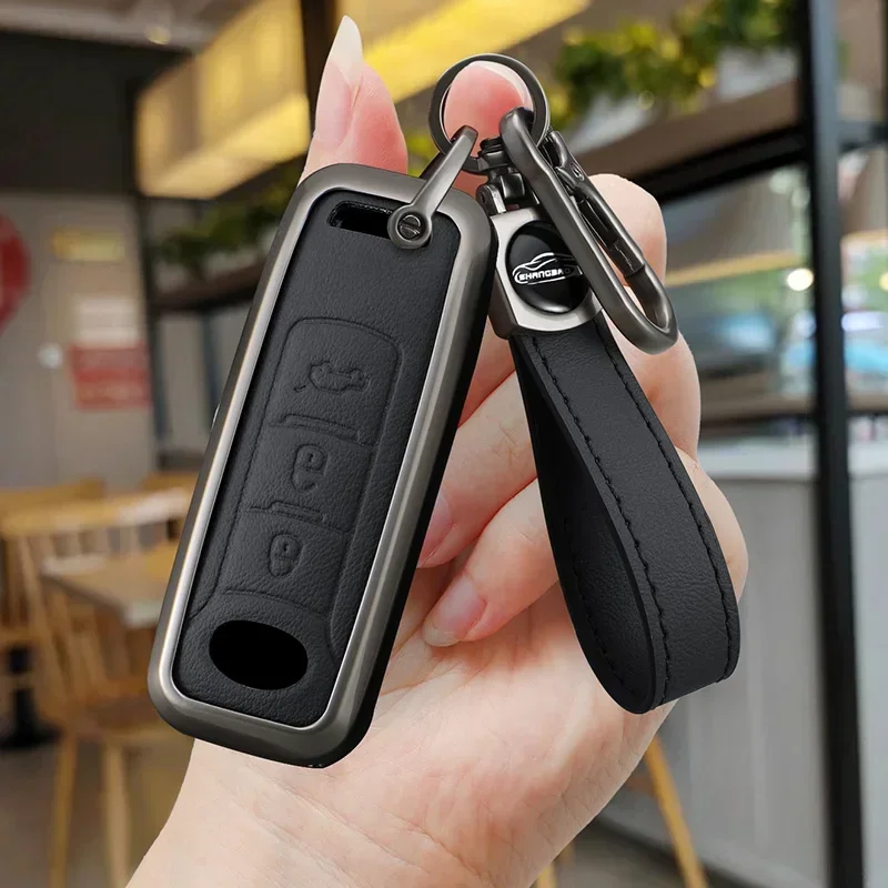 

Zinc Alloy Car Key Case Cover Shell Fob For GAC Trumpchi GS4 GM8 GA3 GA6 SGS7 GA4 GS5 GS3 Legend GS8 Protector Auto Accessories