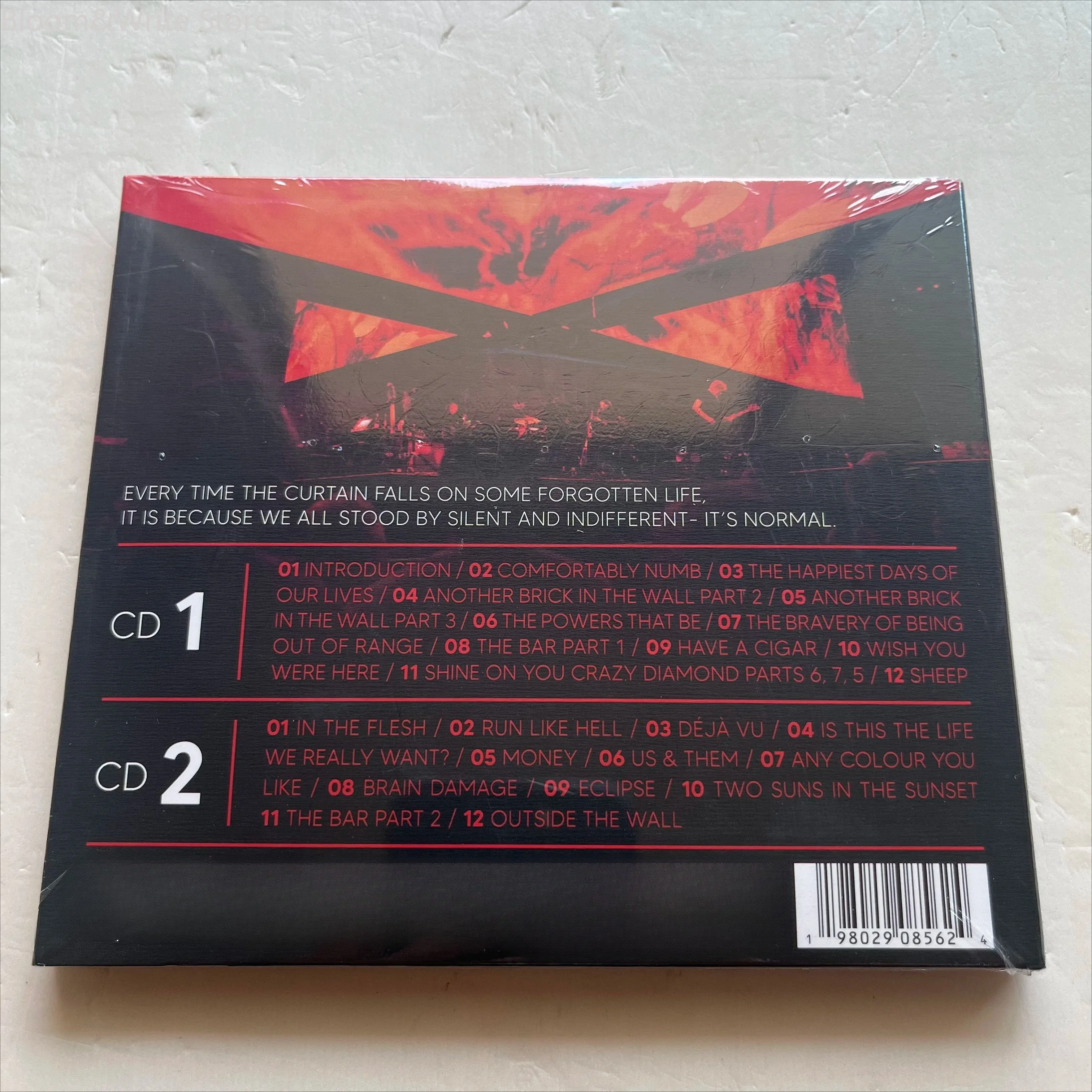 The Famous British Musician CD Roger  This Is Not A Drill Live Prague 2CD Music Record Walkman Car Soundtrack Box Party Music