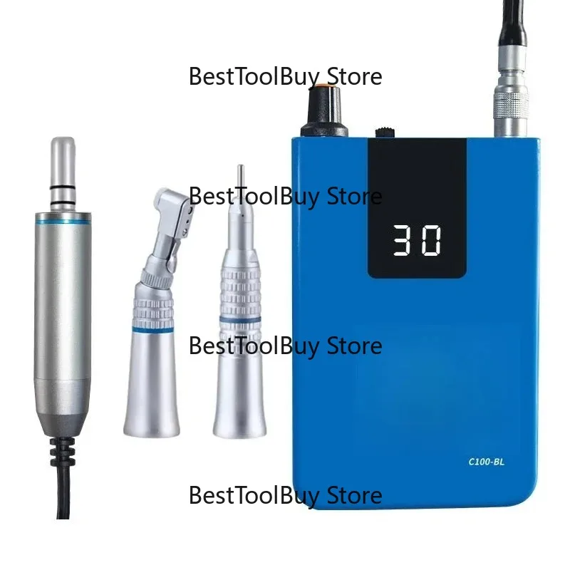 Lab Rechargeable Brushless Handpiece Micromotor with Digital Display Long Work Time Denspay Equipment