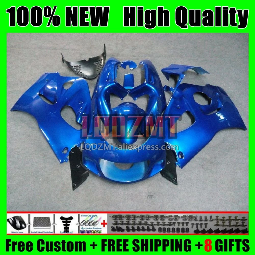 Fairing For SUZUKI SRAD Gloss blue GSXR750 GSXR 600 750 CC 1No.11 GSXR600 1996 1997 1998 1999 2000 GSXR-600 96 97 98 99 00 Kit