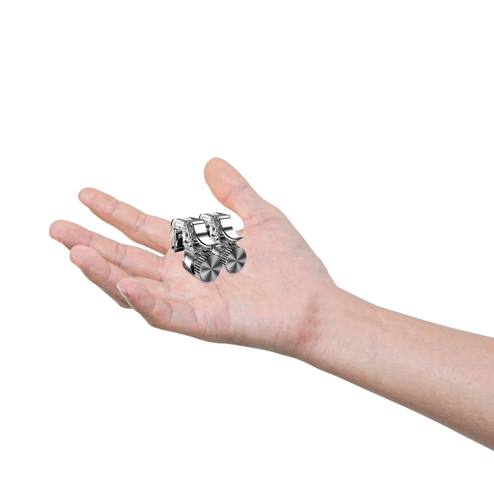 

1Pair Phone Game Triggers Durable Gaming Accessory Easy Install Adjustable Joystick Phone Controller for Mobile Games