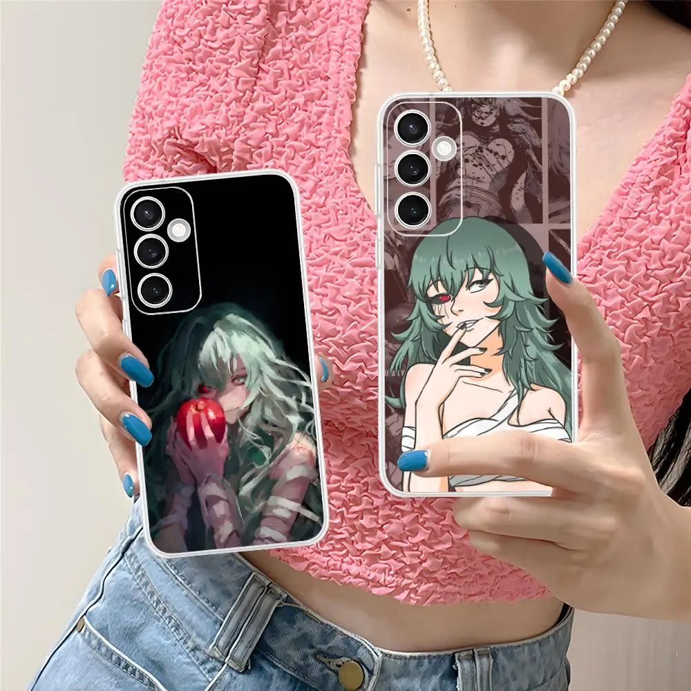 

Чехол для телефона Tokyo Ghoul Eto Yoshimura для Samsung Galaxy S25 S24 S23 S22 S21Plus FE Ultra Clear Color Cover Pretty Luxury