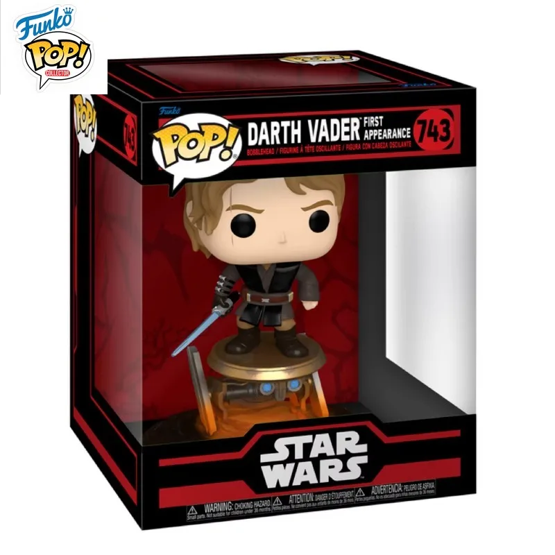 In Stock FUNKO POP Original Star Wars Black Warrior with Vaddas Vader Limited Mobile Phone Model Collection Holiday Gifts - Image 6