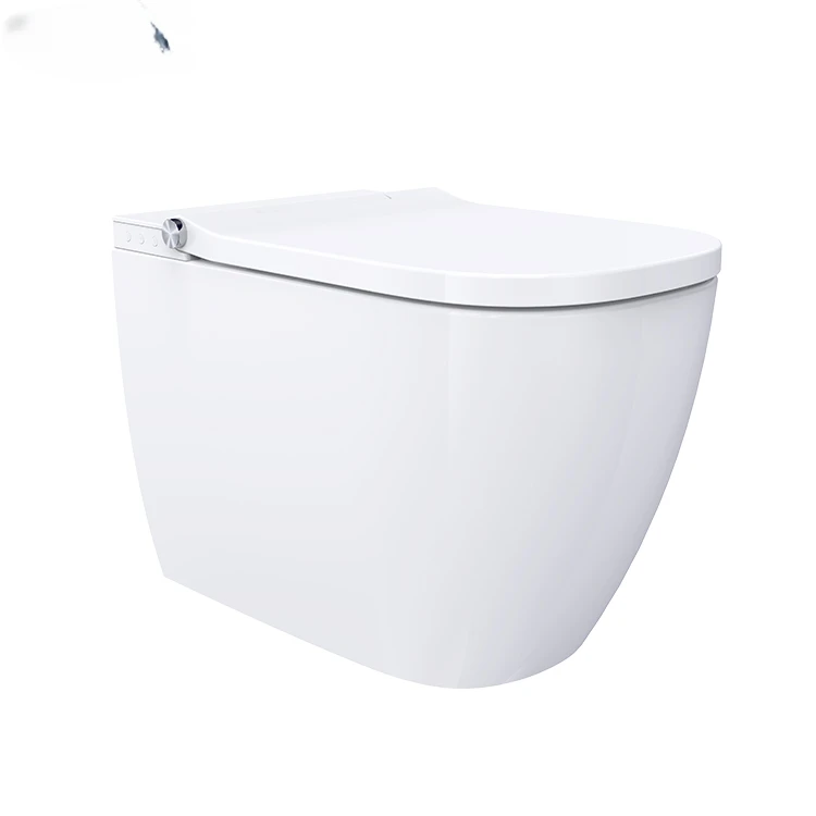 Factory supply white one piece elongated Floor Mounted Ceramic toilet bowl