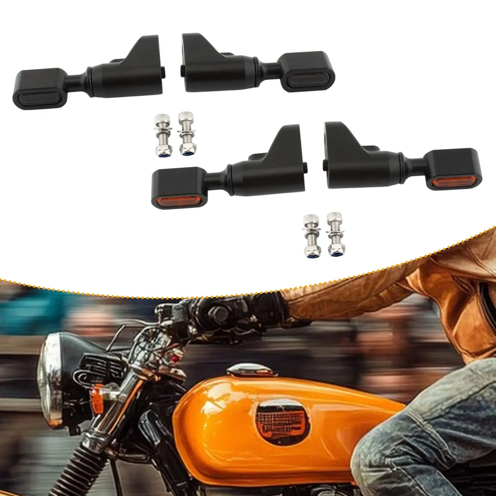 

Motorcycle Indicator Brackets Accessories Aluminum Alloy Indicator Bracket