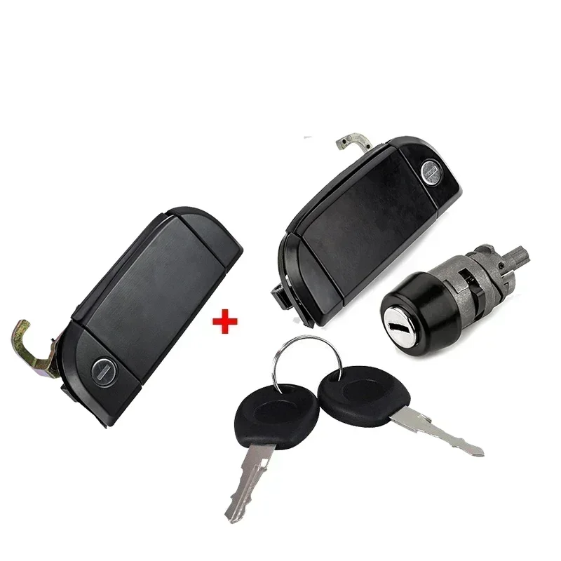 1 Pair Front Door Left and Right Handles ignition lock for VW Volkswagen TRANSPORTER T4 1990-2004 701837206 ,701837205