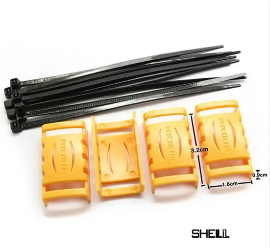 4 ชิ้น/ชุดตัวควบคุมความเร็ว ESC ฝาครอบป้องกันสำหรับโดรน FPV Racer RC Quadcopter