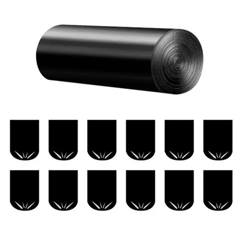 1 rulle 12 st camping toalettpåsar engångs biologiskt nedbrytbara sopsäckar miljövänliga för camping fiske hem 10 best sales biologiskt nedbrytbar - №5