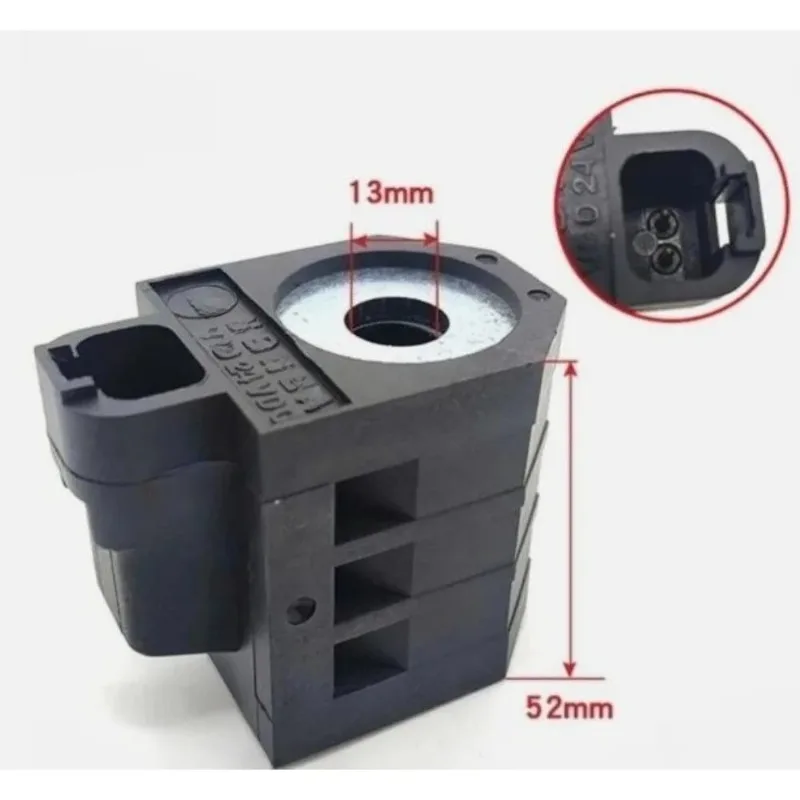 Suitable for R60 80 150 215 225-7-9 Excavator Accessories Solenoid Valve Coil 12/24V