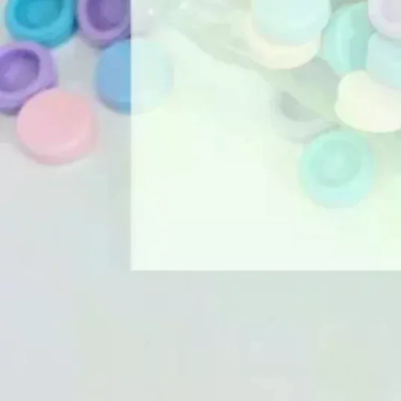 8mm 100g Round Plastic Building Blocks Filler Particles Colorful Mini Beads For DIY Handmade Squeeze Stress Relief Toy Supplies