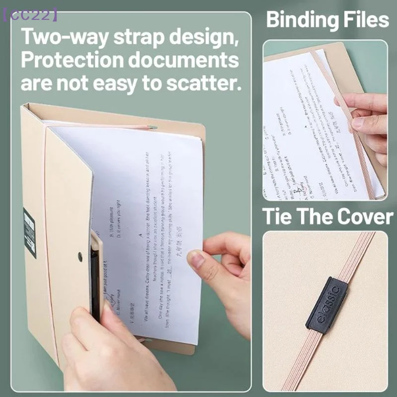 （CC22）Foldable Folders A4 To A5 Folder A4 Folding Board Student Test Paper Storage Folder Organize Folder File Contract Folder