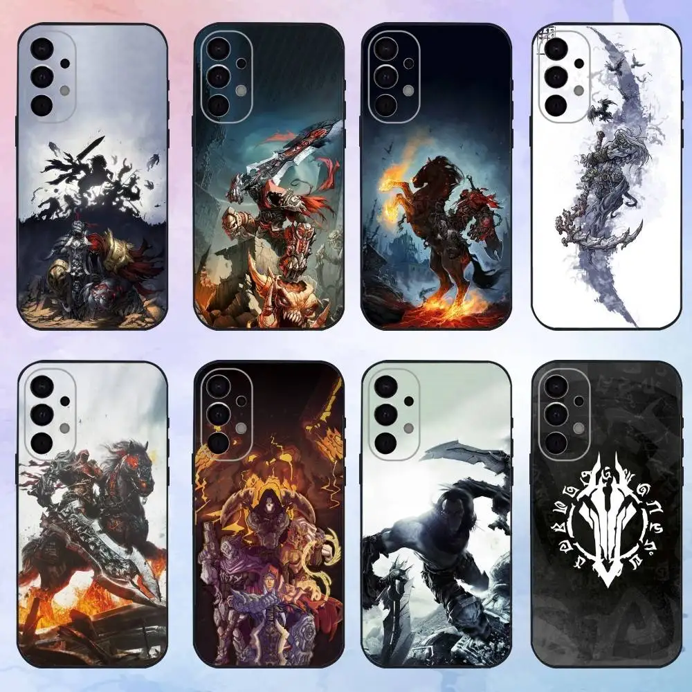 Game D-DarksidersS  Phone Case For Samsung S25,S24,S21,S22,S23,S30,Ultra,S20,Plus,Fe,Lite,Note,10,9,5G Black Cover