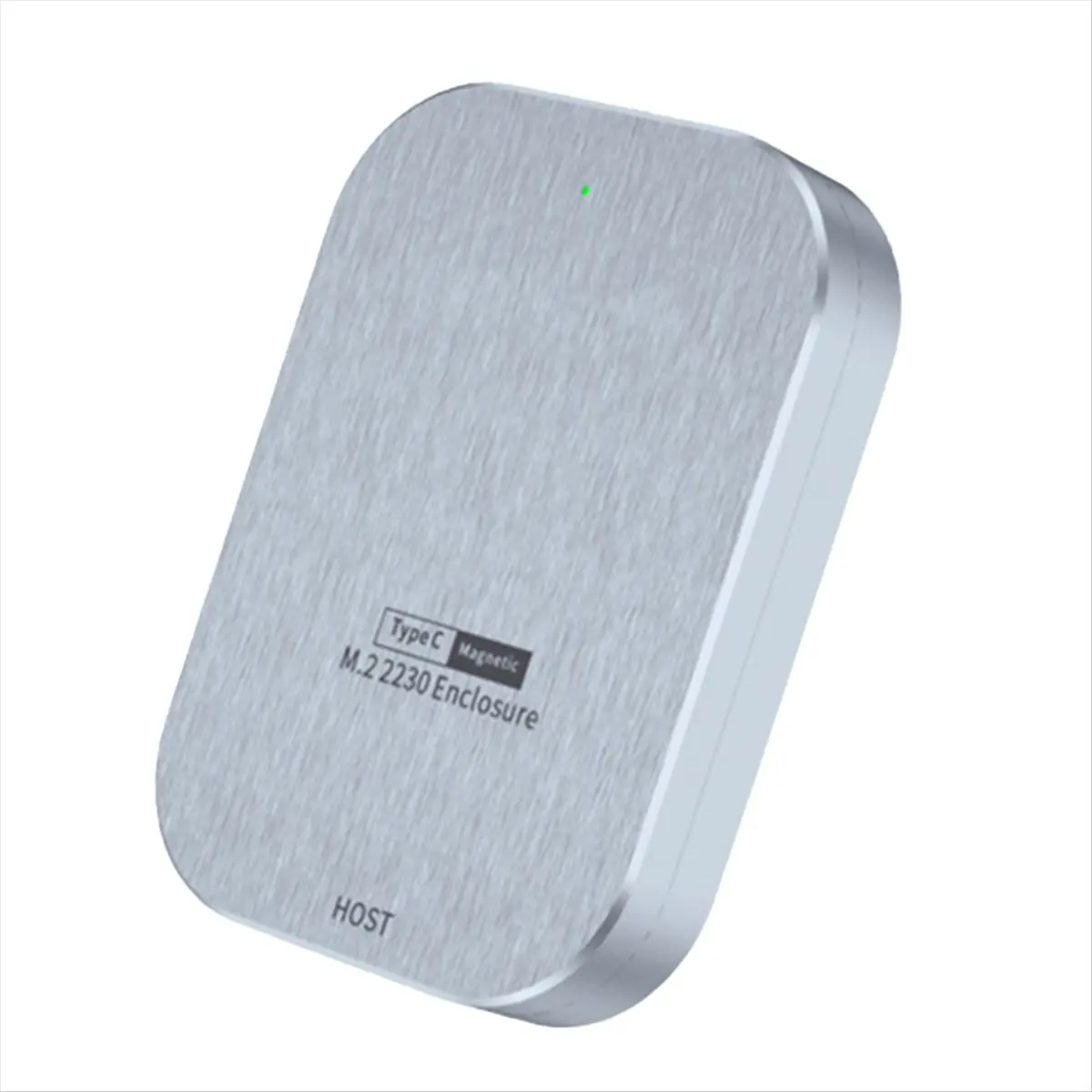 HDL Magnetic M.2 NVMe 2230 SSD Case USB 3.2 Gen 2 10Gbps Type-C External Enclosure Hard Drive Disk Box for Mobile Phone
