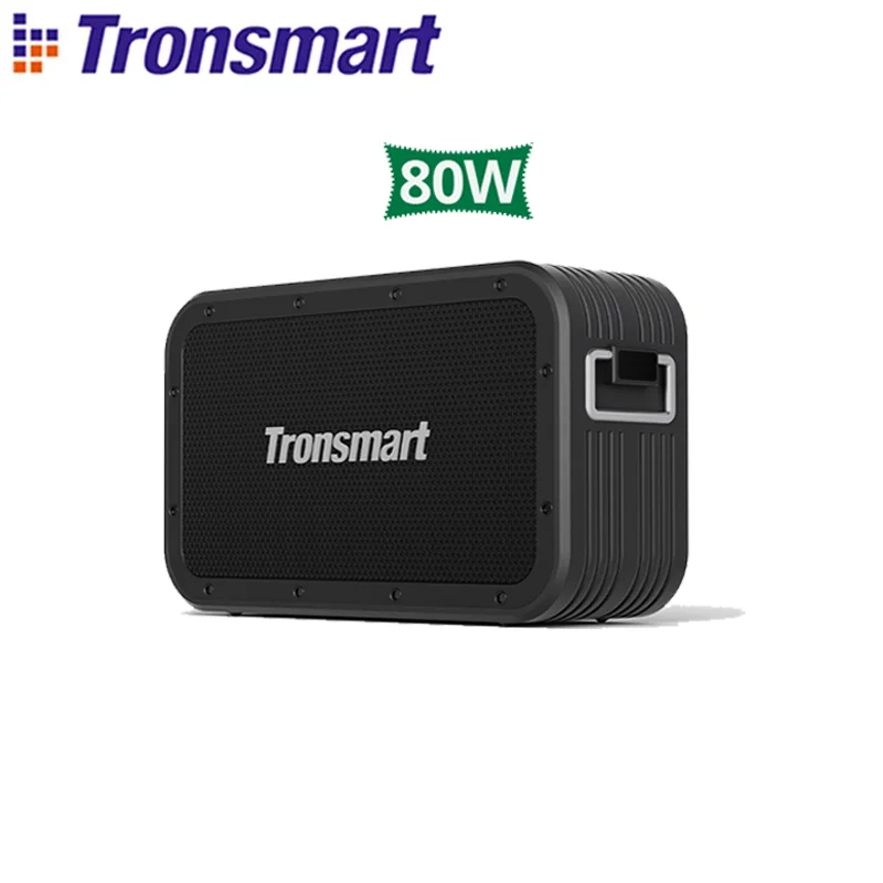 Tronsmart Force Max Speaker 80W Powerful Bluetooth Speaker with TWS, Bluetooth 5.0, Waterproof IPX6, Built-in Powerbank