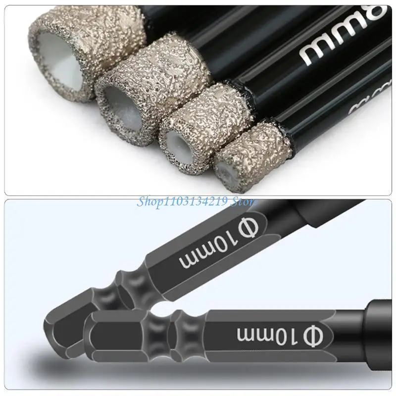 

N5KC Versatility Diamonds Brazed Dry Drilling Bit for Various Drilling Application for Precise Craft and DIY Projects