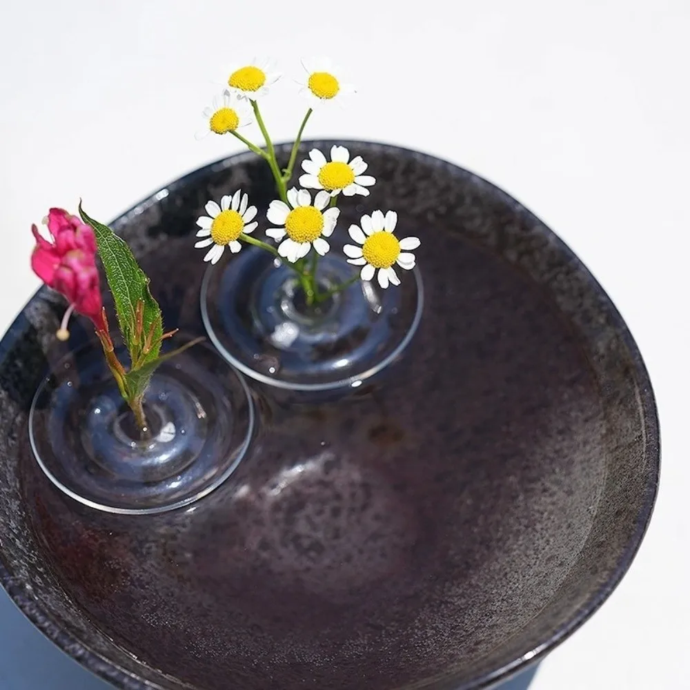 DIY Floating Floral Arrangement Holder Flower Arrangement Flower Hydroponic Containers Floating Flower Display Stand