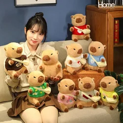 Capybara Plush Toys Plush Animals  Cute Capibala Dolls Cross-Dressing Sweaters  Capybara Children'S Birthday Christmas Gifts