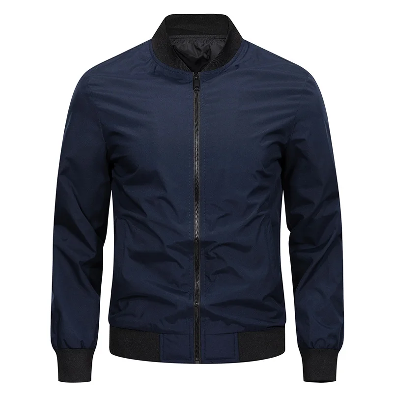 Windjacke Wasserdichte Wanderjacke Herbst Frühling Outdoor Winddicht Mantel Männer Reisejacke Camping Baseball Jacke Männlicher Mantel – Detail 16