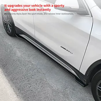 適用於BMWX1 2016-2022的客製化車身套件外觀配件側裙塑膠亮黑色側保險桿裙邊延伸唇 10 最佳銷售 BMW1M車身套件135i - №10