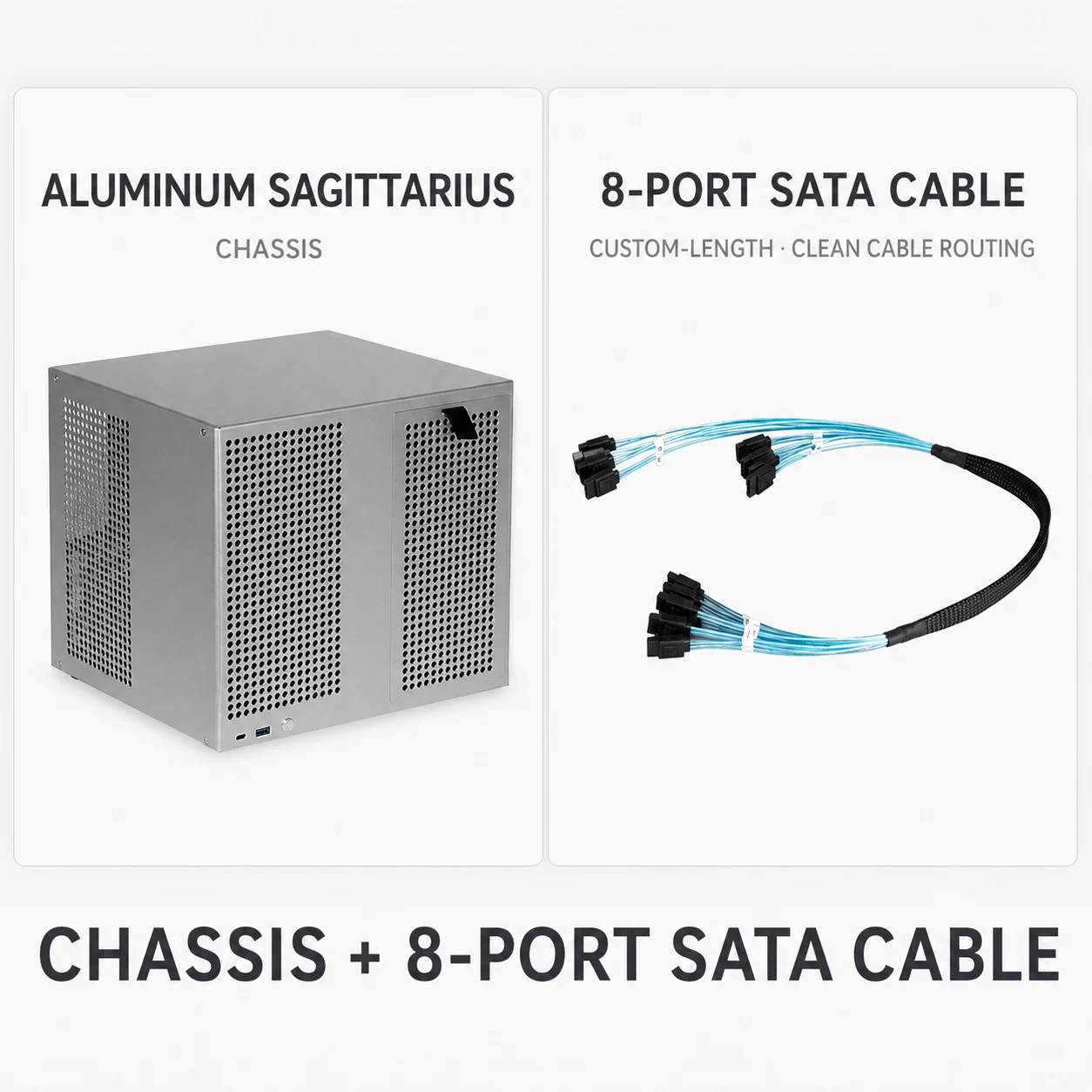 AL-SAGITTARIUS 8-Bay NAS Case