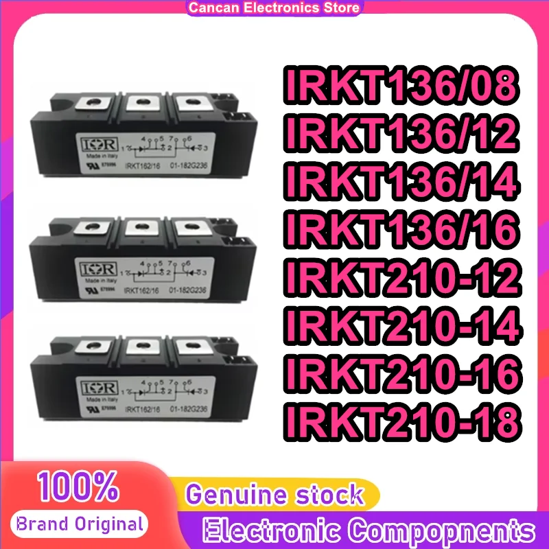 

IRKT136/08 IRKT136-12 IRKT136-14 IRKT136-16 IRKT210-12 IRKT210-14 IRKT210-16 IRKT210-18 New Original