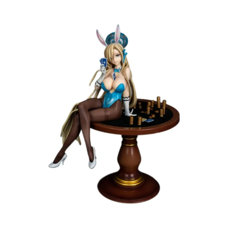 

Blue Archive Chess and Card Game, Ichinose Asuka, Bunny Girl, Beautiful Figurine, Sexy and Cute Girl, 2D Anime Case Decoration