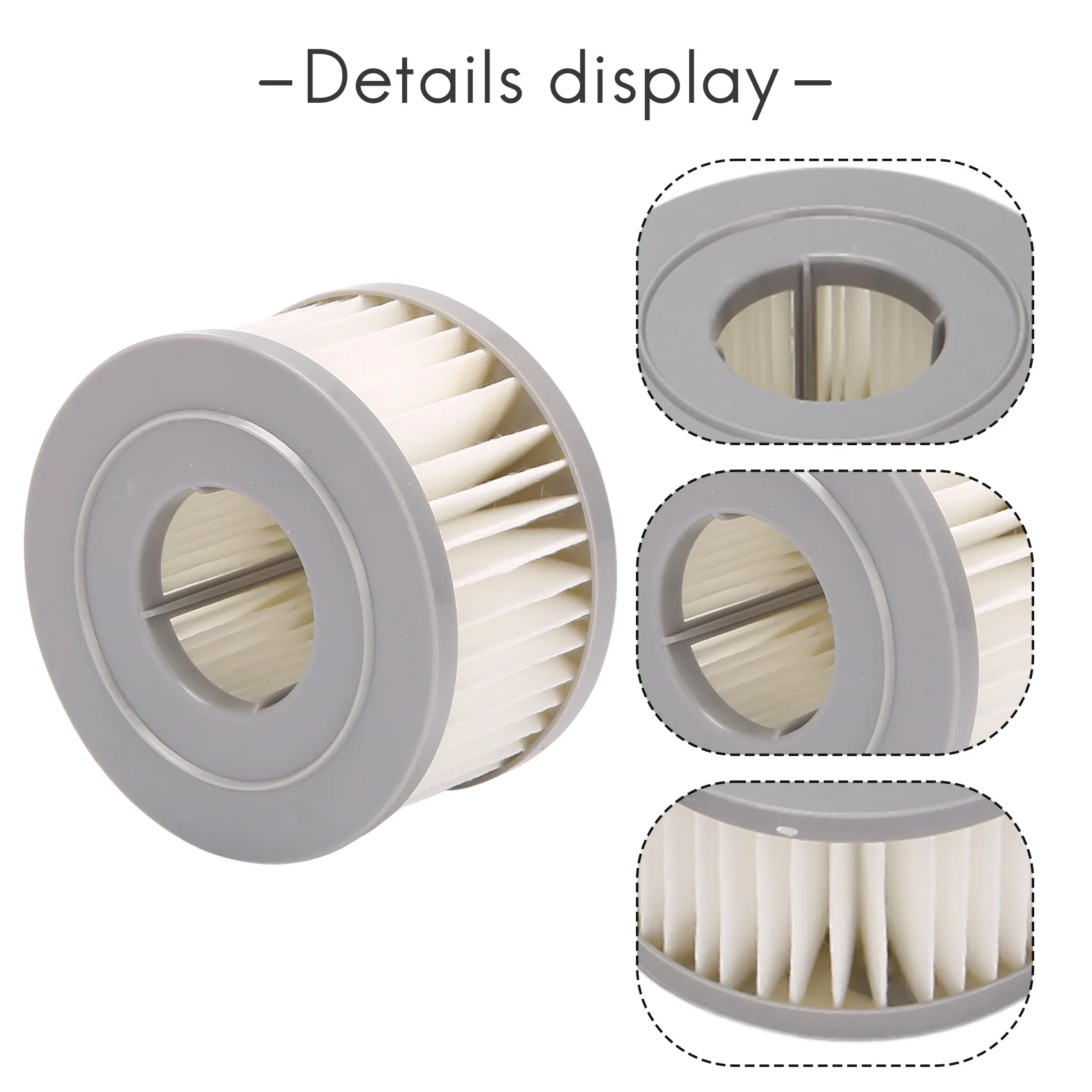 L65A 4 pacotes de filtro HEPA para Xiaomi JIMMY JV85 JV85 Pro H9 PRO aspirador de pó portátil sem fio