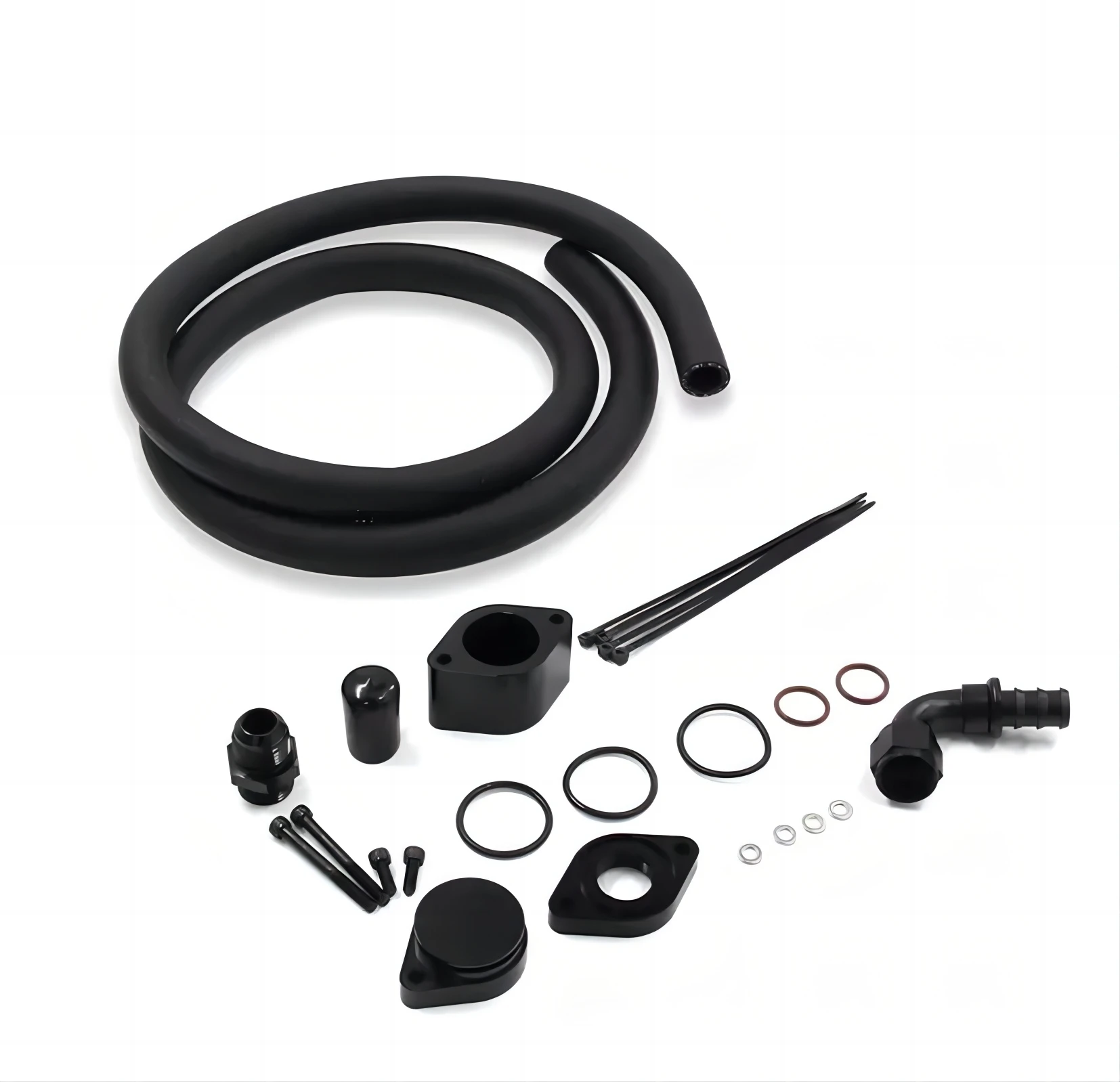 

NEW ENGINE KIT FOR FORD 2011 - 2020 6.7L POWERSTROKE CCV PCV REPLACEMENT BLACK