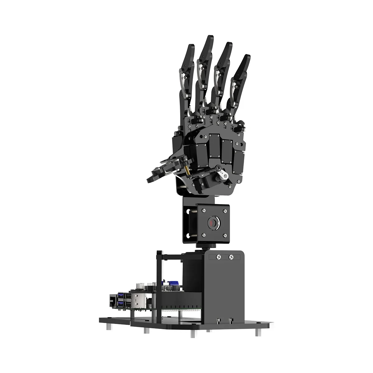 Hiwonder uHandPi Raspberry Pi Robotic Hand، التعرف على رؤية الذكاء الاصطناعي والتتبع، برمجة بايثون، التعلم العميق