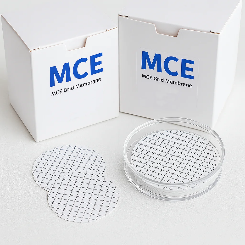 Sterile MCE Grid Membrane Mixed Cellulose Esters 0.22 0.45um Lab Filtration Bacteria Test Water Analysis Air Sampling