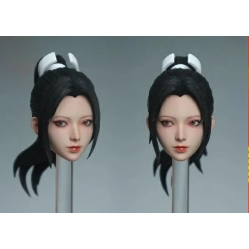 Pré-venda jktoys 1/6 escala linda menina cabeça de olho móvel escultura modelo K-012 caber 12 ''figuras de ação bonecas corporais