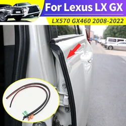 For 2008-2022 Lexus LX570 GX460 GX400 LX 570 GX 460 400 Car Door B pillar Rubber Sealing Strip Exterior Modification Accessories