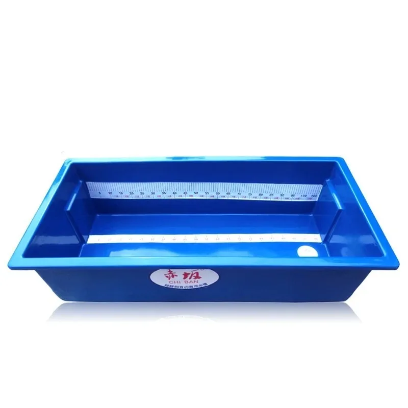 

Indoor Plastic Koi Tank with Measuring Ruler for Koi Enthusiasts Aquariums & Accessories