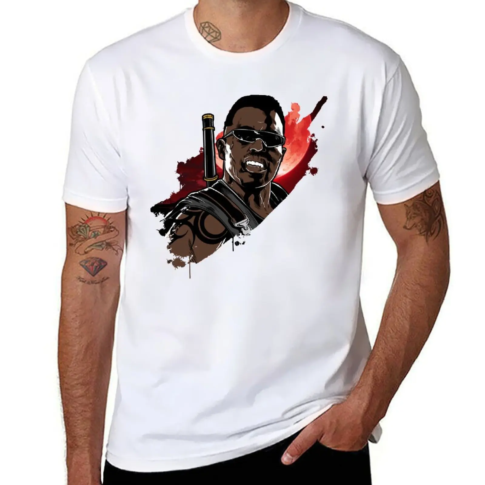 

Blade the hunter T-Shirt man t shirt cotton man tshirt T-Shirt