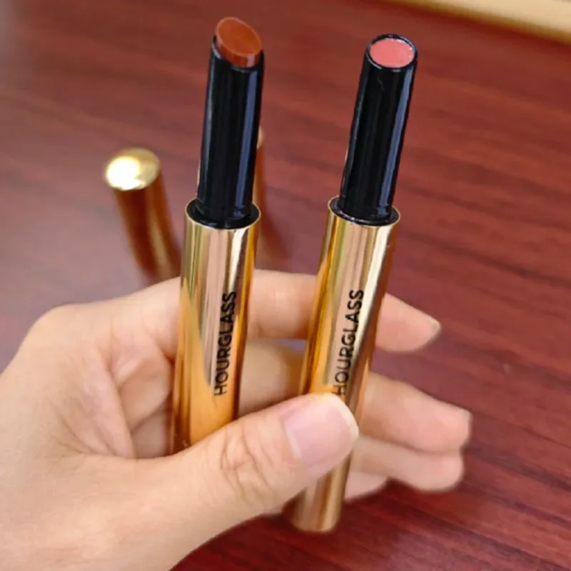 Luxury Hourglass Phantom Volumising Glossy Lip Gloss Lipstick Long Lasting Waterproof Moisturizing Lip Makeup Cosmetic for Women