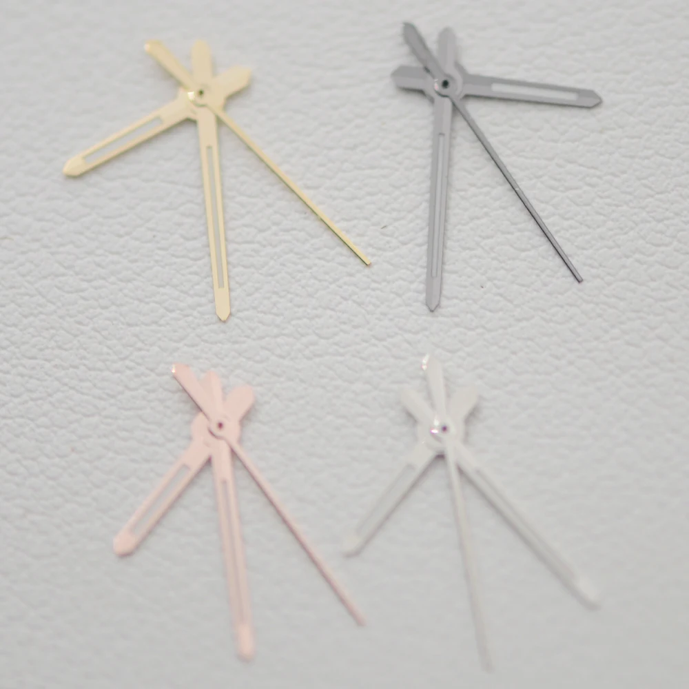 مشاهدة الأيدي 8 مللي متر 12 مللي متر 12.5 مللي متر الأخضر مضيئة المحار نمط الإبر مؤشر الذهب رمادي فضي ارتفع لحركة NH35 NH34 NH36 4R 7S #4