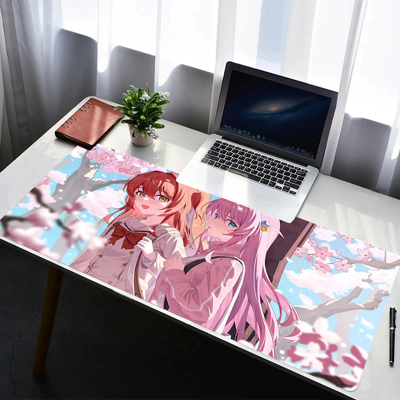 

Mouse Pad Laptop Rubber Extended Pad Gaming Desk Mouse Mat Computer Gamer BOCCHI THE ROCK Mousepad PC Accessories Keyboard Pad