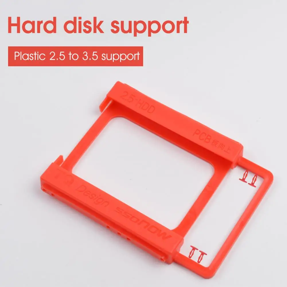 Hard Drive Mounting Tray Useful 2.5 Inch to 3.5 Inch Hard Disk Stand Lightweight Hard Disk Drive Holder for Cooling Fan