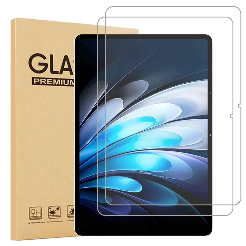 

2 шт. для vivo Pad 5 Pro закаленное стекло Защитная пленка для экрана для vivo Pad5 Pro 2.5D против царапин HD дуговая пленка