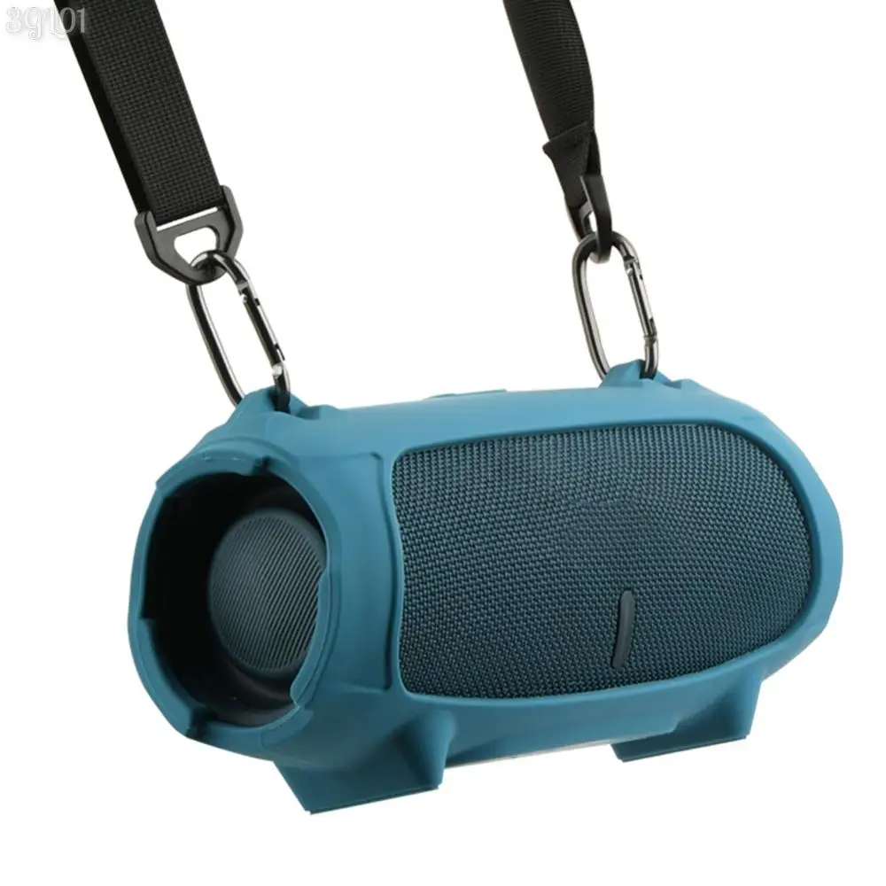 Funda de altavoz Compatible con Bluetooth con correa, cubierta protectora anticaída para JBL Charge 5, Wi-Fi/Charge 5, altavoz inalámbrico